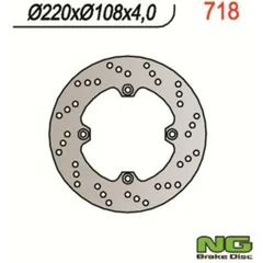 NG BRAKES Bremsscheibe starr - 718 für Ducati 748, 916, 996