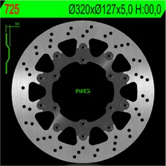NG BRAKES Bremsscheibe schwimmend - 725 für KTM 640SUPERMOTO, 690SUPERMOTO