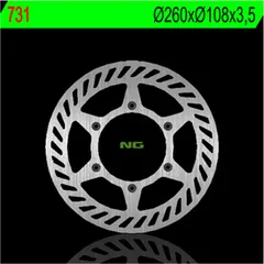 NG BRAKES Bremsscheibe starr - 731 für GAS GAS EC125, EC200, EC250