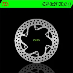 NG BRAKES Bremsscheibe starr - 733 für Husqvarna CR125, CR250, WR125