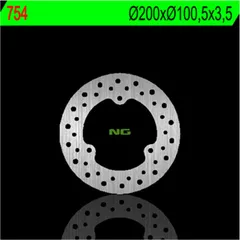 NG BRAKES Bremsscheibe starr - 754 für Suzuki RM80, RM85