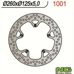 NG BRAKES Bremsscheibe starr - 1001 für Piaggio, Gilera, Aprilia