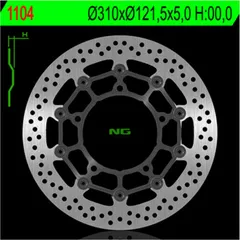 NG BRAKES Bremsscheibe schwimmend - 1104 für Suzuki DL1000V-STROM, DL650V-STROM, GSF1200BANDIT