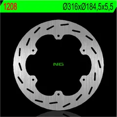 NG BRAKES Bremsscheibe starr - 1208 für Honda GL1500GOLDWING