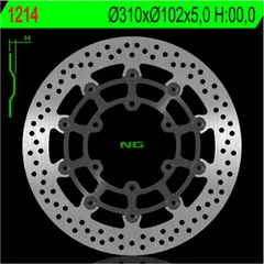 NG BRAKES Bremsscheibe schwimmend - 1214 für Suzuki GSX-R1000, GSX-R600, GSX-R750