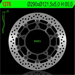 NG BRAKES Bremsscheibe schwimmend - 1278 für Suzuki SFV650GLADIUS, SV650
