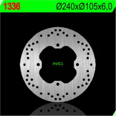NG BRAKES Bremsscheibe starr - 1336 für Honda FJS600SILVERWING