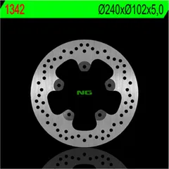 NG BRAKES Bremsscheibe starr - 1342 für Aprilia CAPONORD1200, DORSODURO1200, DORSODURO750 Piaggio BEVERLY300, MEDLEY125, MEDLEY150