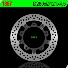 NG BRAKES Bremsscheibe schwimmend - 1357 für Suzuki AN650BURGMAN