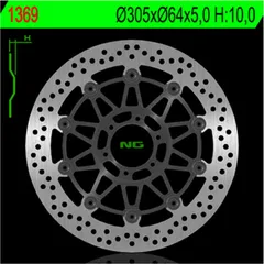 NG BRAKES Bremsscheibe schwimmend - 1369 für KTM 950SUPERMOTO, 990SUPERMOTO