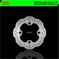 NG BRAKES Petal Bremsscheibe starr - 101X für Honda CB400, CB600FHORNET, CBR1000RR Triumph DAYTONA600, DAYTONA650, DAYTONA675