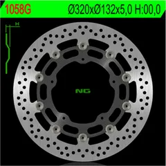 NG BRAKES Bremsscheibe schwimmend - 1058G für Yamaha FZ1N, FZ1S, MT-10