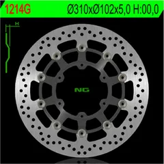 NG BRAKES Bremsscheibe schwimmend - 1214G für Suzuki GSX-R1000, GSX-R600, GSX-R750
