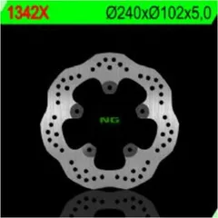 NG BRAKES Petal Bremsscheibe starr - 1342X für Aprilia CAPONORD1200, DORSODURO1200, DORSODURO750 Piaggio MEDLEY125
