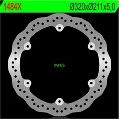 NG BRAKES Petal Bremsscheibe starr - 1484X für Honda CB500F, CB500X, CB650F