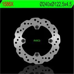 NG BRAKES Petal Bremsscheibe starr - 1586X für Honda CR125R, CR250R