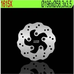 NG BRAKES Petal Bremsscheibe starr - 1615X für Peugeot LUDIX504T, SPEEDFIGHT3502T, SPEEDFIGHT3504T