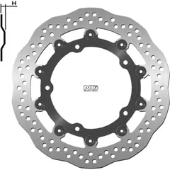 NG BRAKES Petal Bremsscheibe schwimmend - 1623X für Kawasaki NINJA650, Z650, Z900