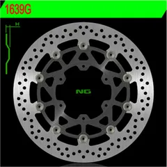 NG BRAKES Bremsscheibe schwimmend - 1639G für Suzuki GSX-R1000