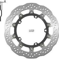 NG BRAKES Petal Bremsscheibe schwimmend - 1708XG für Triumph SPEEDTRIPLE1050, SPRINT1050GT, TROPHY1215SE