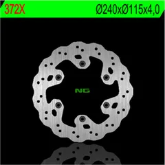 NG BRAKES Petal Bremsscheibe starr - 372X für Yamaha WR125, WR250, WR400F