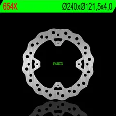 NG BRAKES Petal Bremsscheibe starr - 654X für Honda, Husqvarna, HM