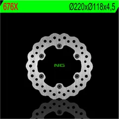 NG BRAKES Petal Bremsscheibe starr - 676X für Suzuki DR-Z400, RM125, RM250