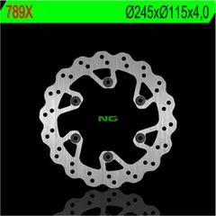 NG BRAKES Petal Bremsscheibe starr - 789X für Yamaha WR125, WR250, WR426F
