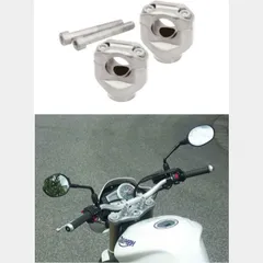 BAR MOUNTS FOR SUZUKI GSF1200 BANDIT '95-06, TRIUMPH STREET TRIPLE 675 '07-08, TIGER 1050 '07-08, YAMAHA FZ1 '06-08.