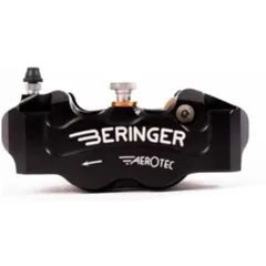 BERINGER Aerotec® Right Radial Brake Caliper 4 pistons caliper - Spacing 100mm Black for Ducati, for: MV Agusta, KTM