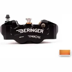 BERINGER Aerotec® Right Radial Brake Caliper 4 pistons caliper - Spacing 100mm Orange for Ducati 1098, 1100HYPERMOTARD, 1100MONSTER