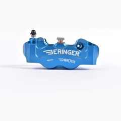 BERINGER Aerotec® Left Radial Brake Caliper 4 Pistons Ø32mm Spacing 108mm Blue for Husqvarna, Suzuki, KTM