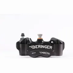 BERINGER Aerotec® Left Radial Brake Caliper 4 Pistons Ø32mm Spacing 100mm Black for Ducati, KTM, for: MV Agusta