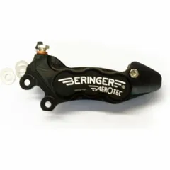 BERINGER Aerotec® Left Axial Brake Caliper 6 Pistons Ø27mm Black for Yamaha, Honda, Fantic