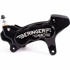 BERINGER Aerotec® Left Axial Brake Caliper 6 Pistons Ø27mm Black for Kawasaki, Suzuki, Honda