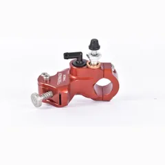 BERINGER Aerotec® Hauptbremszylinder radial Ø 17,5 mm Behälter getrennt rot (ohne Hebel)