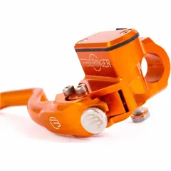 BERINGER Aerotec® Hauptbremszylinder radial Ø 14,5 mm Behälter integriert orangefarben (ohne Hebel)