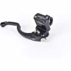 BERINGER Aerotec® Hauptbremszylinder radial Ø 20,5 mm Behälter integriert schwarz (Hebel Typ 5 - 16 cm) für Yamaha, Kawasaki, Suzuki