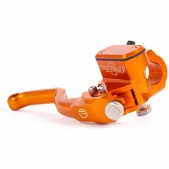 BERINGER Aerotec® Hauptbremszylinder radial Ø 20,5 mm Behälter integriert orangefarben (Hebel Typ 5 - 16 cm) für Ducati 1098, 1100HYPERMOTARD, 1100MONSTER
