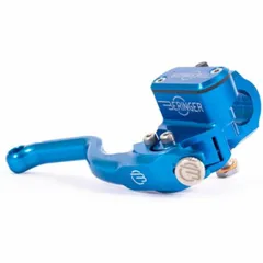 BERINGER Aerotec® Hauptkupplungszylinder radial Ø 17,5 mm Behälter integriert blau (Hebel radial Typ 2 - 14 cm) für Ducati, für: MV Agusta, KTM