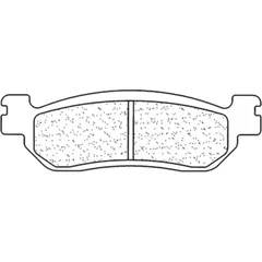 CL BRAKES Street Sintermetall Bremsbeläge - 2828S4 für Yamaha TW125, XT225