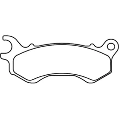 CL BRAKES Scooter Sintermetall Bremsbeläge - 3102SC für Honda NSC50VISION Peugeot DJANGO502T