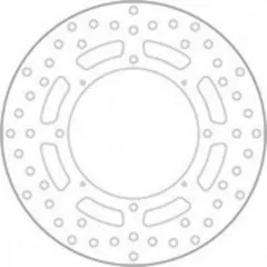 BREMBO Serie Oro Bremsscheibe starr - 68B40717 für Aprilia, Gilera, Piaggio
