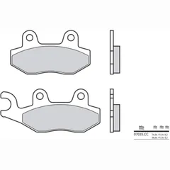 BREMBO Scooter Carbon Keramik Bremsbeläge - 07035CC für Kymco, Malaguti, Daelim