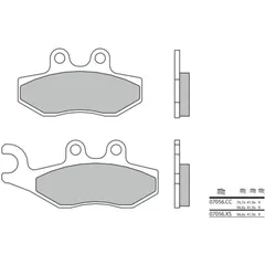 BREMBO Scooter Sintermetall Bremsbeläge - 07056XS für Piaggio, Vespa, Gilera