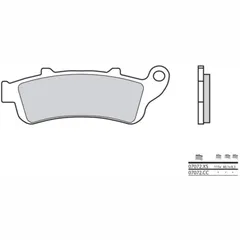 BREMBO Scooter Carbon Keramik Bremsbeläge - 07072CC