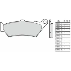 BREMBO Genuine Sintermetall Bremsbeläge - 07BB0390 für KTM, BMW, Aprilia