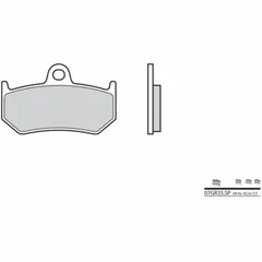 BREMBO Street Sintermetall Bremsbeläge - 07GR35SP für MV Agusta BRUTALE1078RR, BRUTALE1090, BRUTALE750