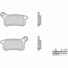 BREMBO Off-Road Sintermetall Bremsbeläge - 07GR69SX für KTM, für: Gas Gas, Husqvarna