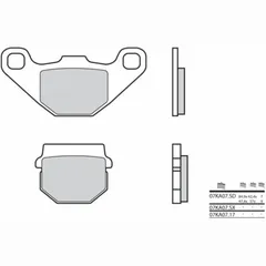 BREMBO Off-Road Sintermetall Bremsbeläge - 07KA07SD für TGB, Aeon, Kawasaki